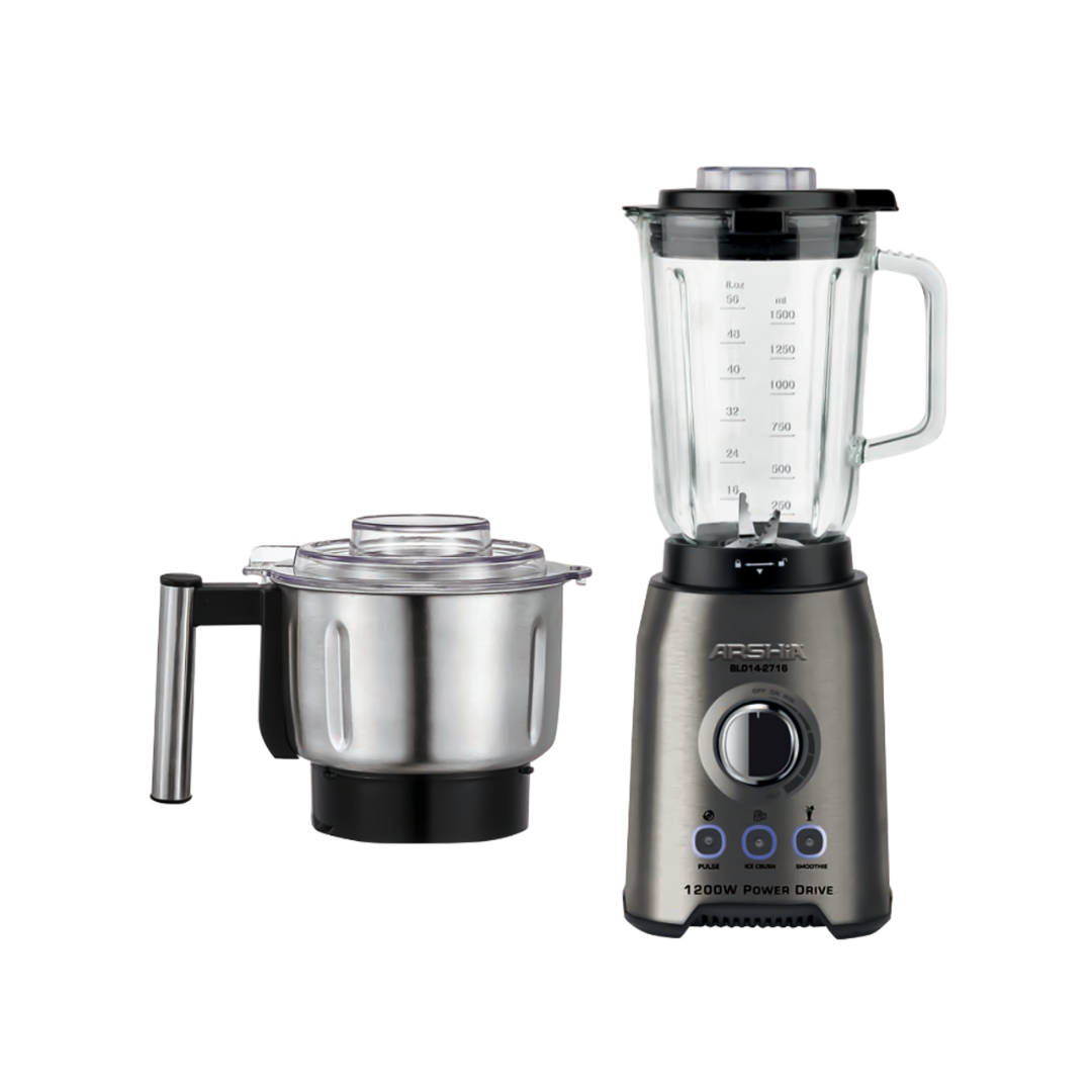 Arshia 2 In 1 Blender with Grinder