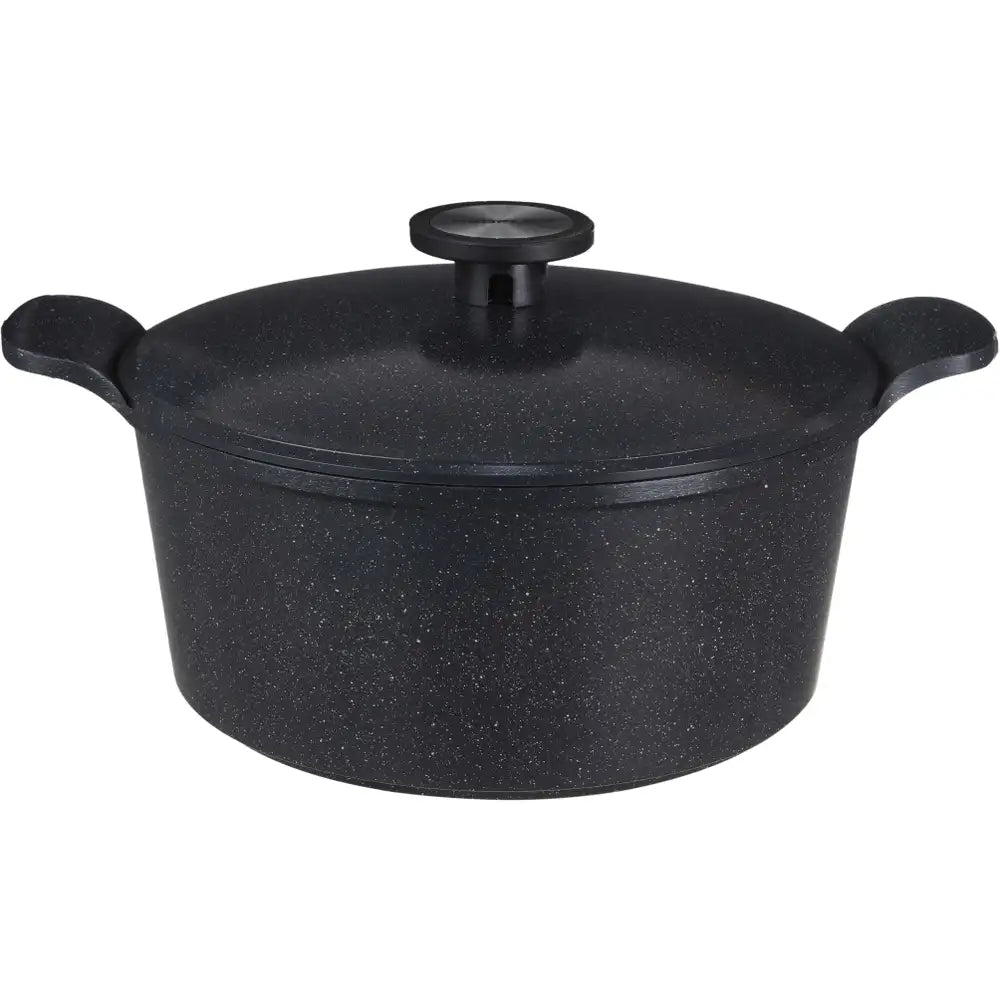 Neoflam Korean Granite Cookware Set, 14 Pieces – Black