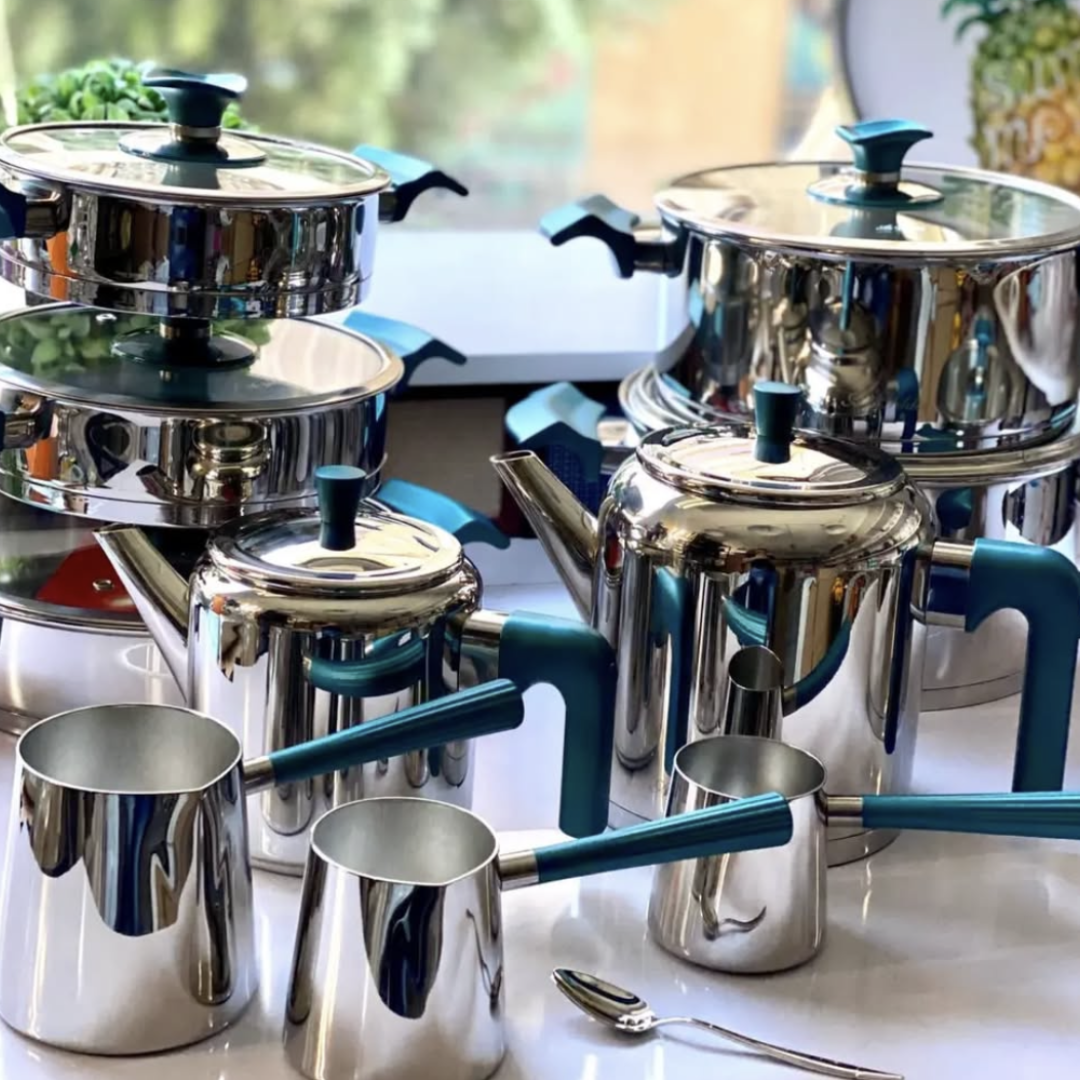 Aryildiz King Size Set 20 Pieces Turquoise