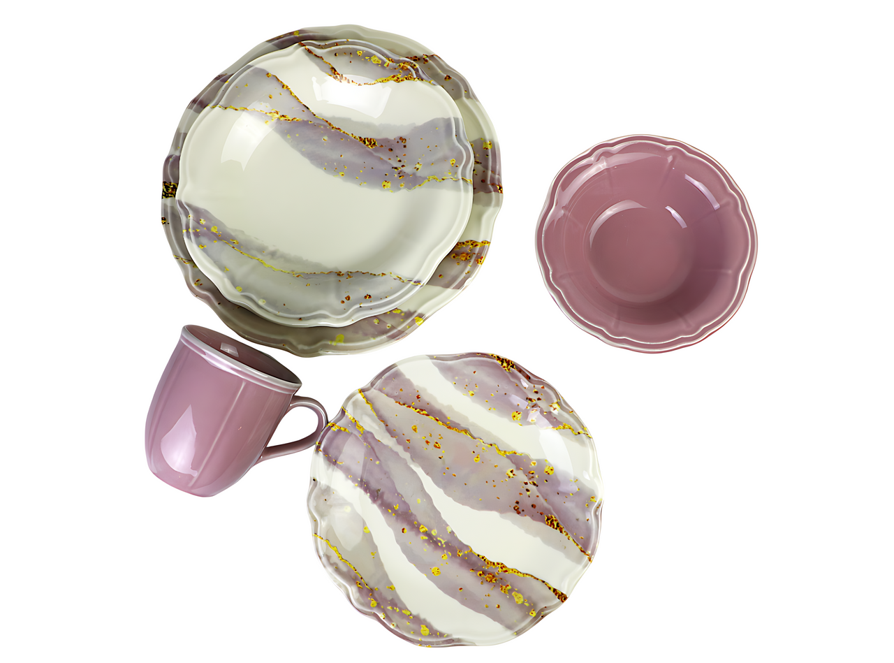 Turkish porcelain dinner set - 30 pc