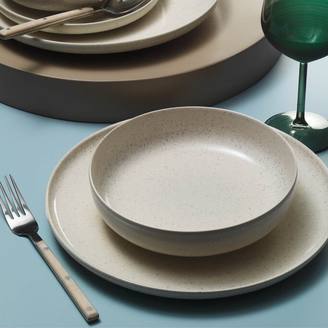 Kutahya Moderna 24-piece Cream Set