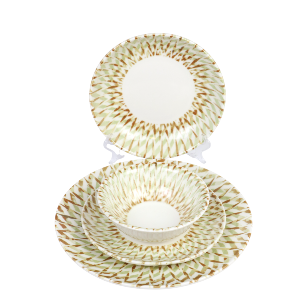 34-piece Turkish dinner set