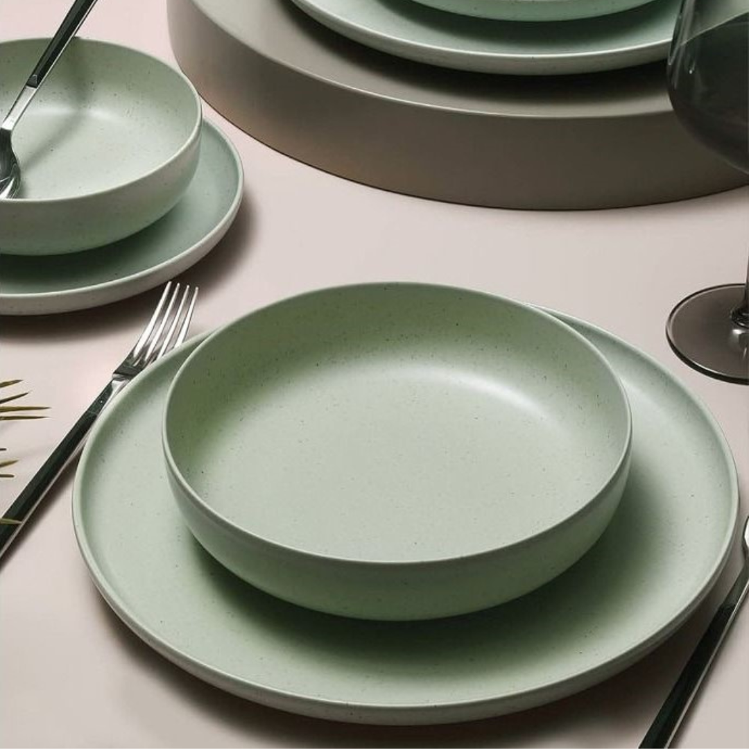 Kutahya Moderna 24-piece Green Set