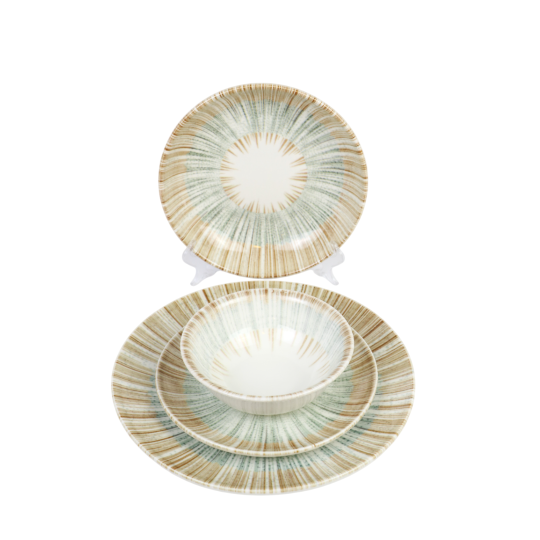 34-piece Turkish dinner set