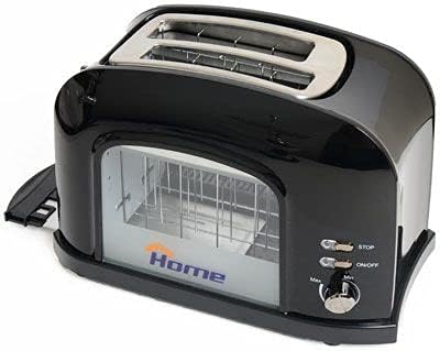 Home Toaster with Glass Window
