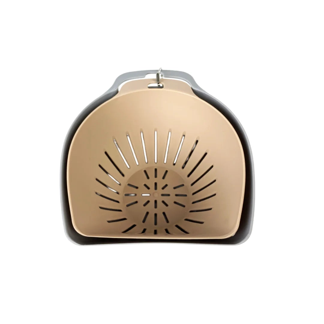 2-piece colander set with plate