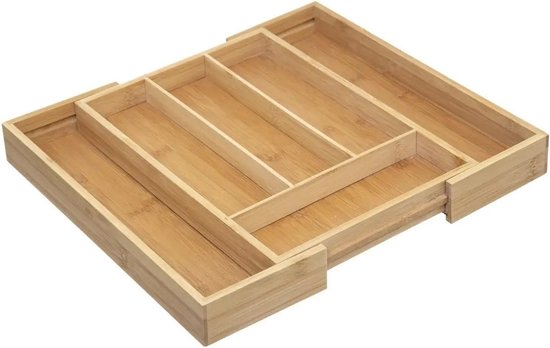 Cutlery Drawer Organizer – 2-Piece Expandable Tray