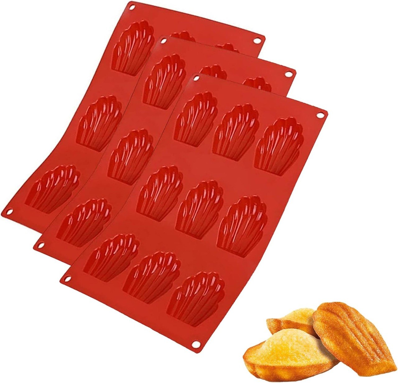 Panthem Silicone Madeleines Mold