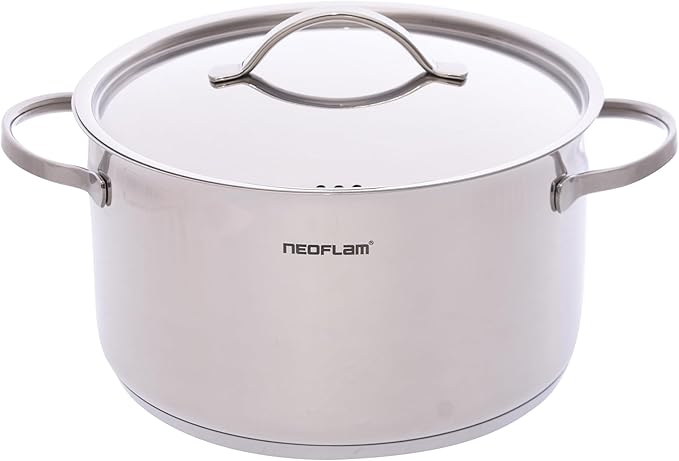 Neoflam Professional Stainless Steel- Silver 11 Pcs