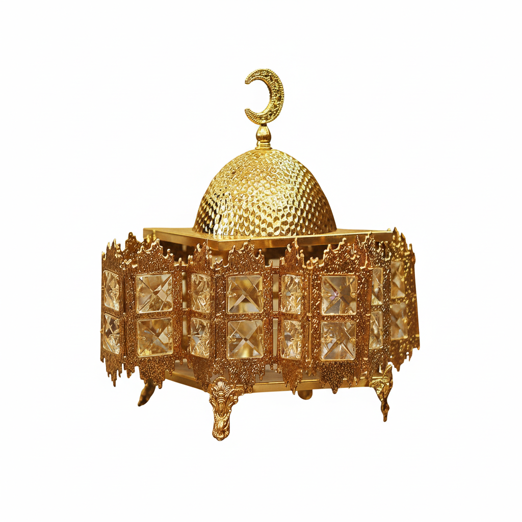 Modern Golden Ramadan Lantern