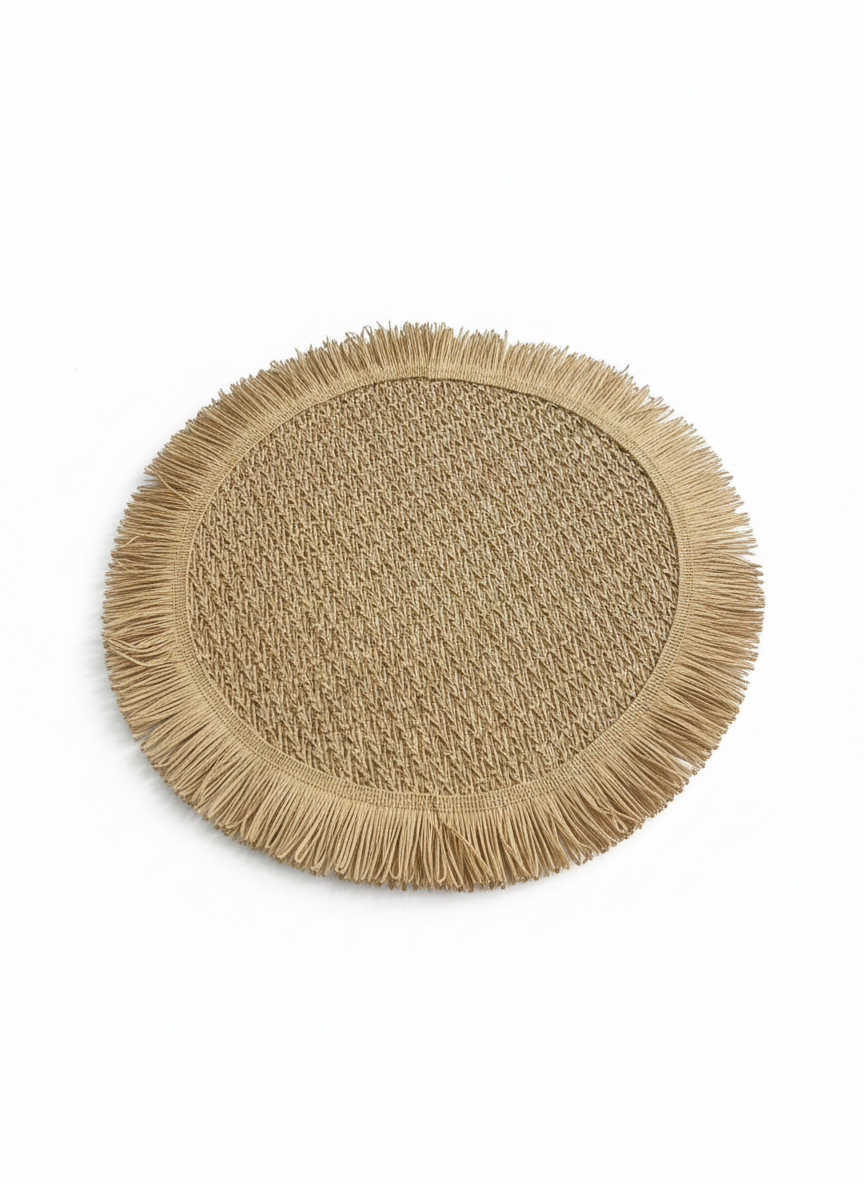 Brown Woven Coaster 30 cm