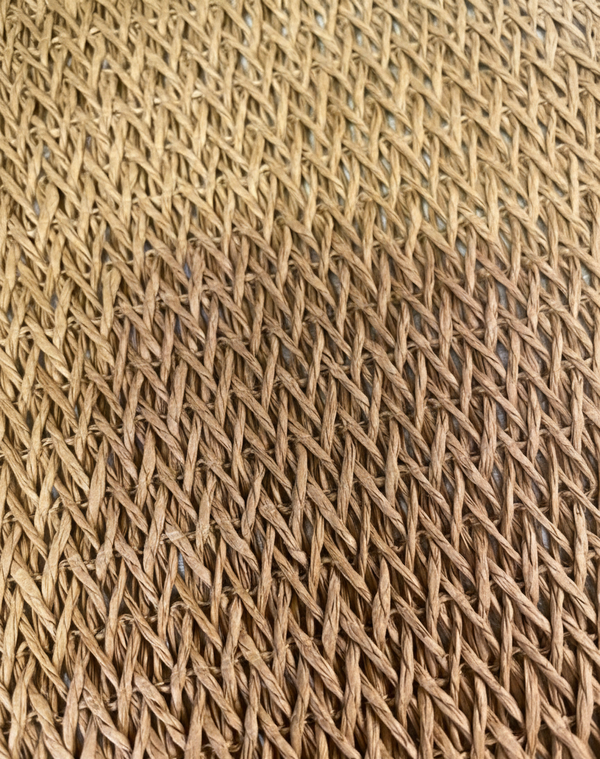 Brown Woven Coaster 30 cm