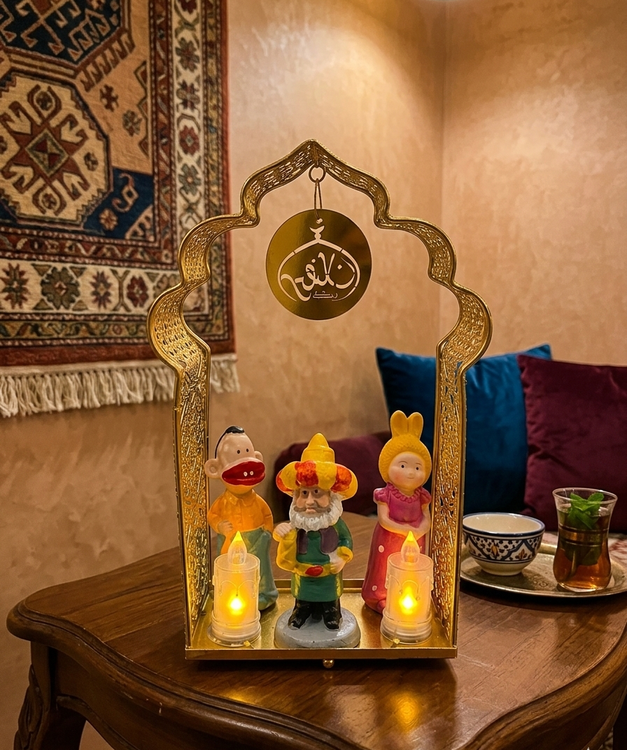 Gold Ramadan Lantern – Fananees