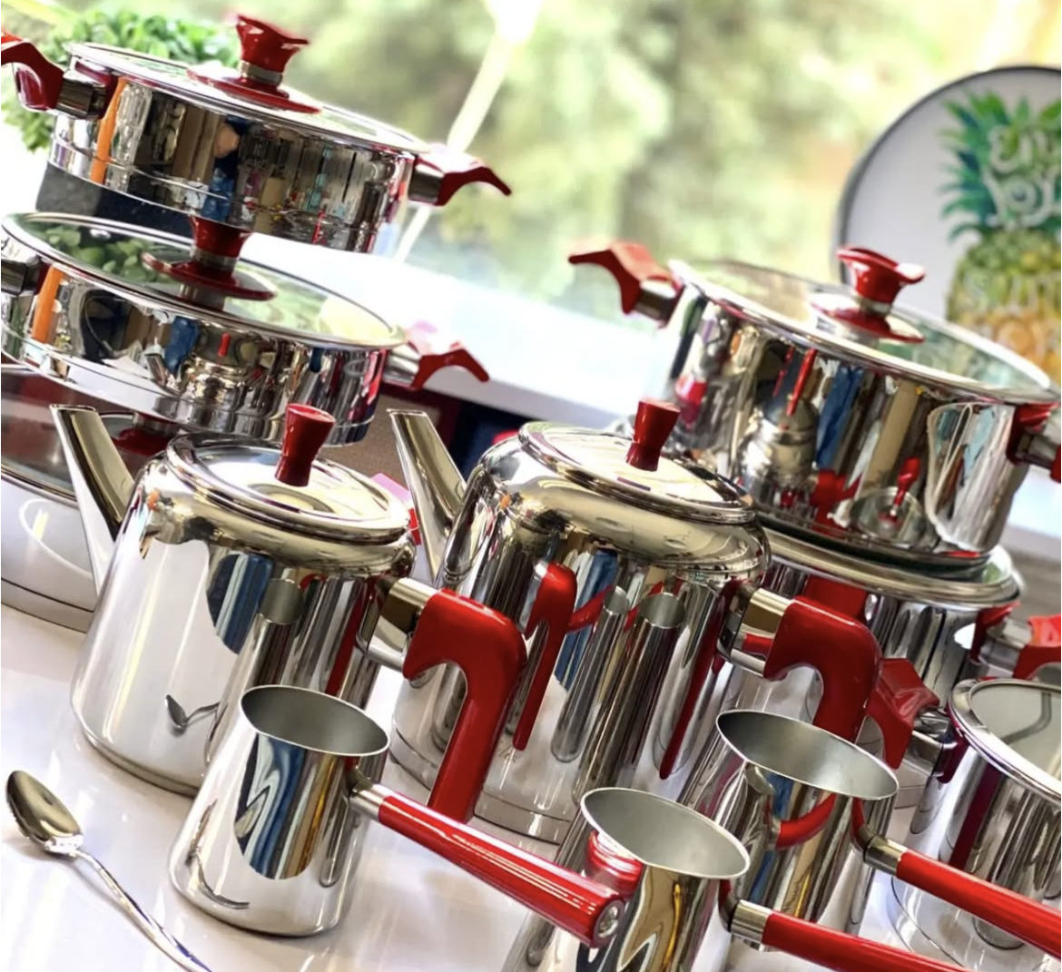 Aryildiz King Size Set 20 Pieces Red