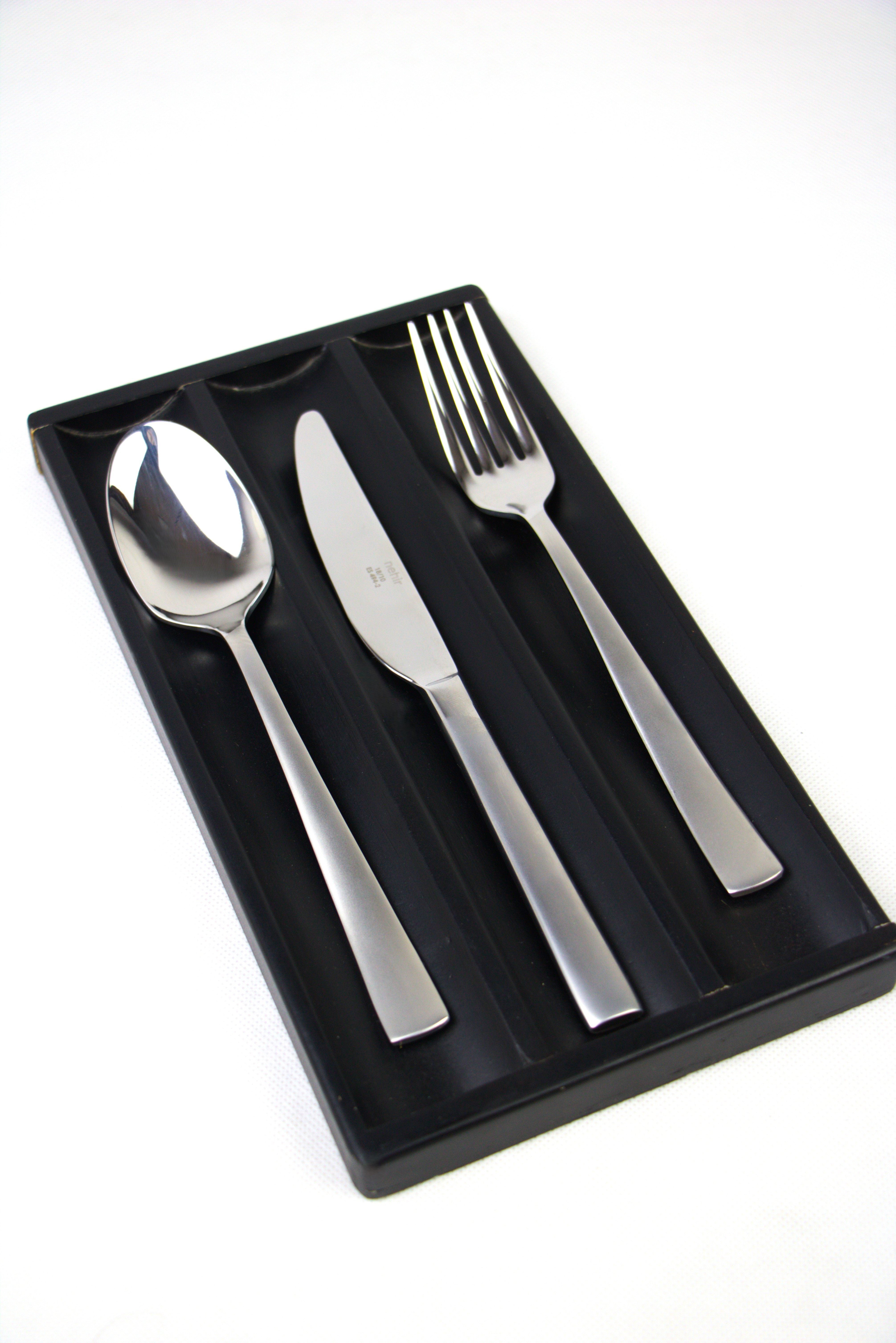 Nehir spoon bag 89 pieces deniz shiny