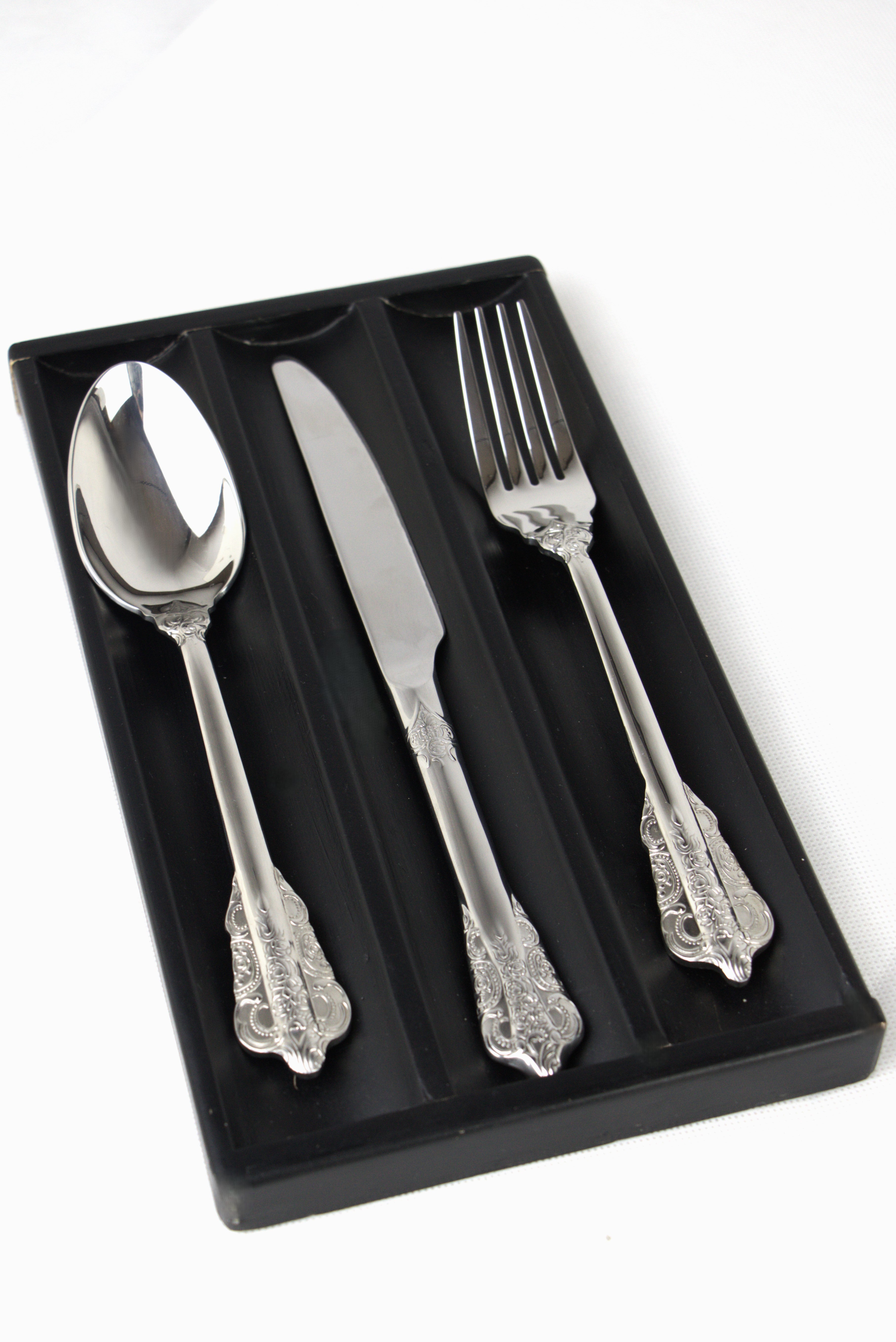 Al Nassar Stainless Steel Cutlery Set 78pc Silver