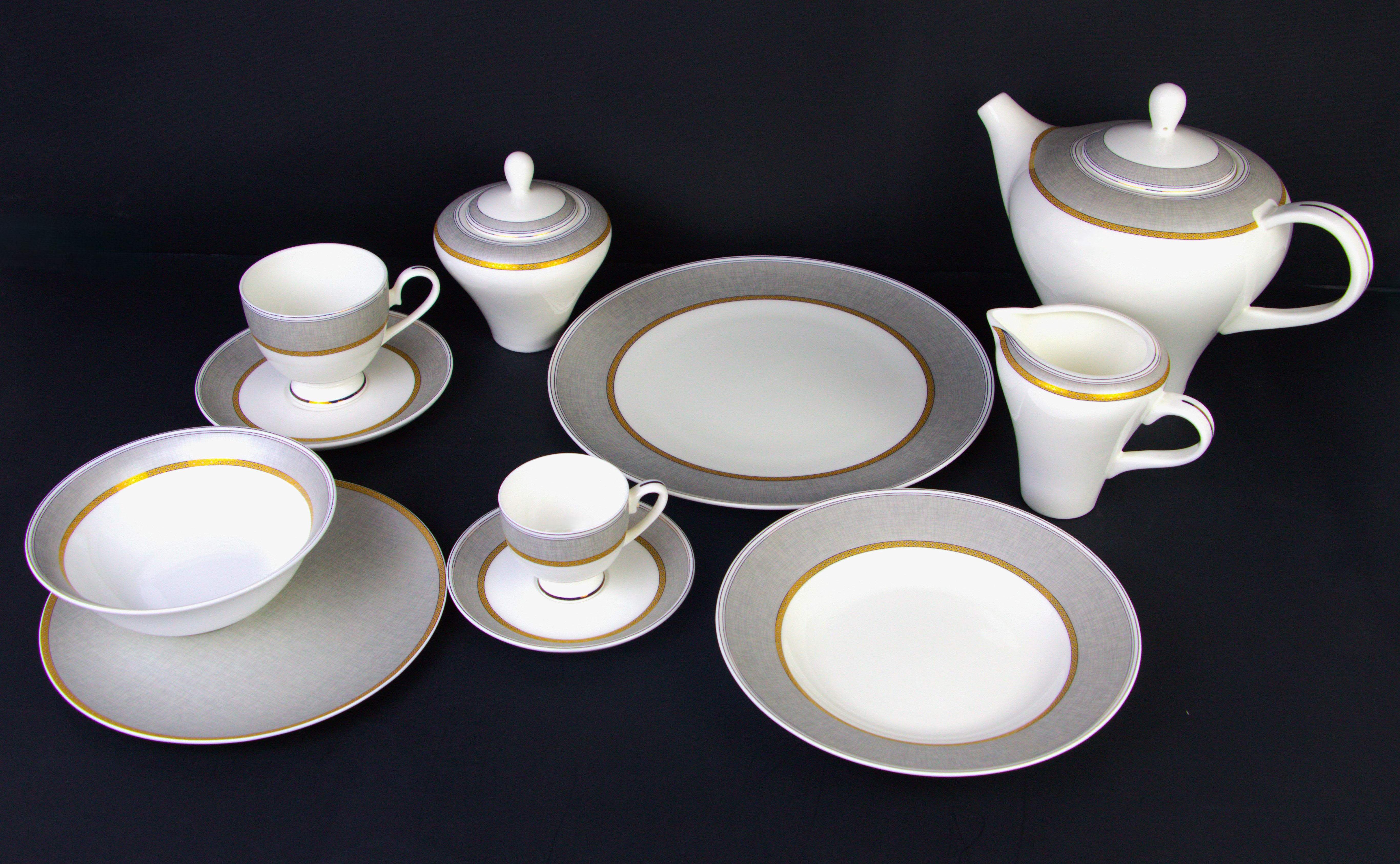 Malaysian dining set 62 pieces