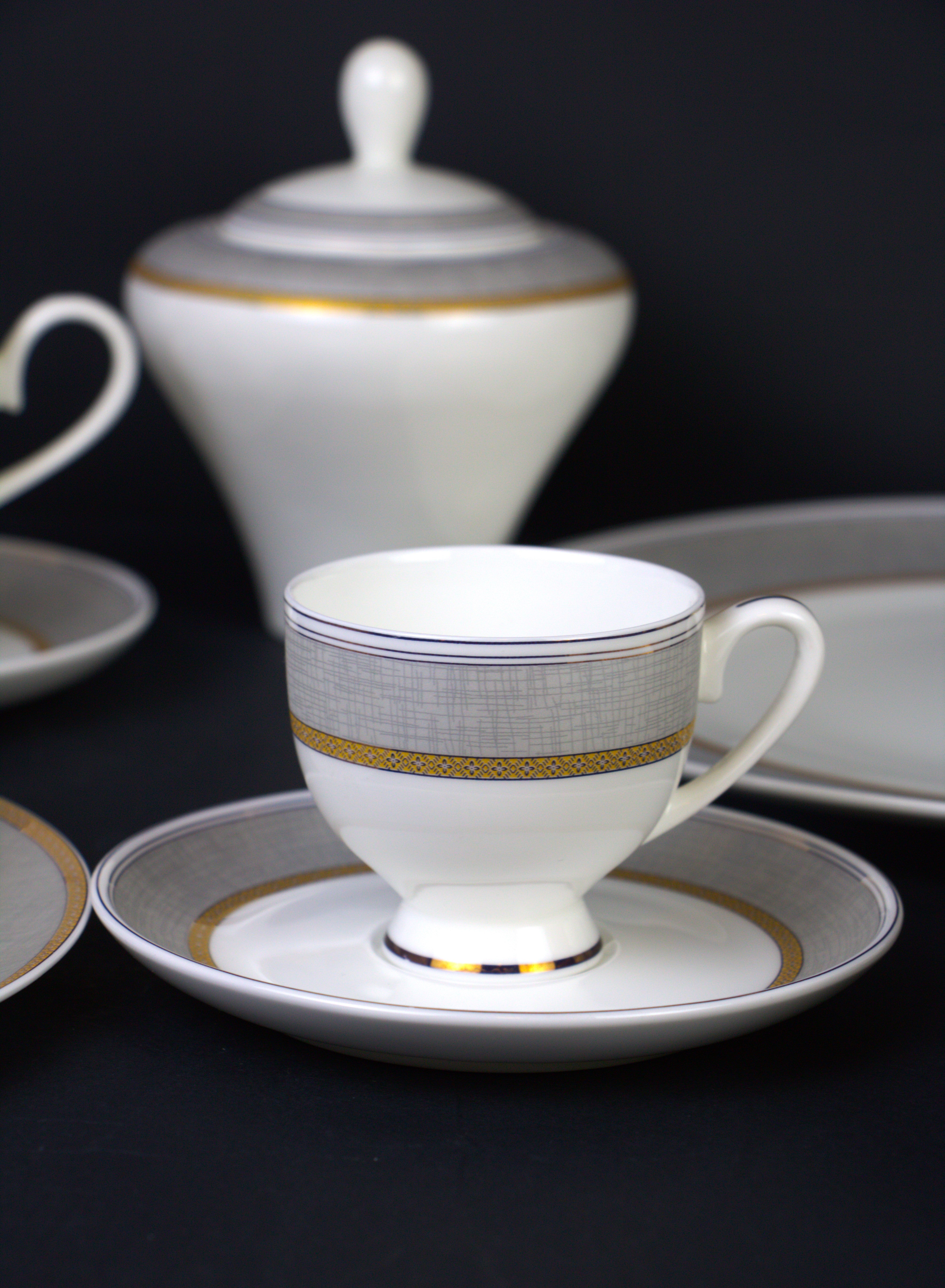 Malaysian dining set 62 pieces