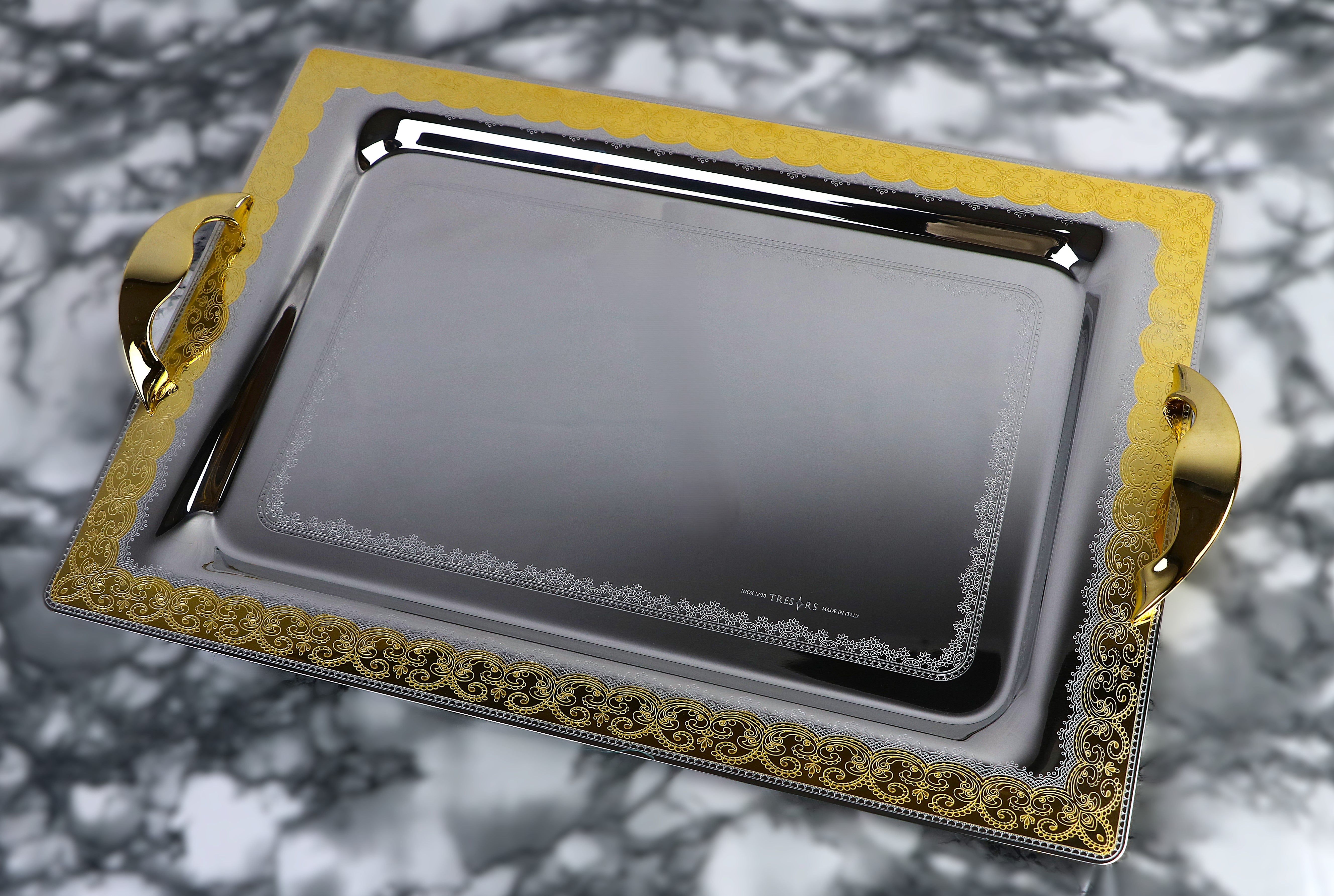 Nora Gold tray set 35/40/45