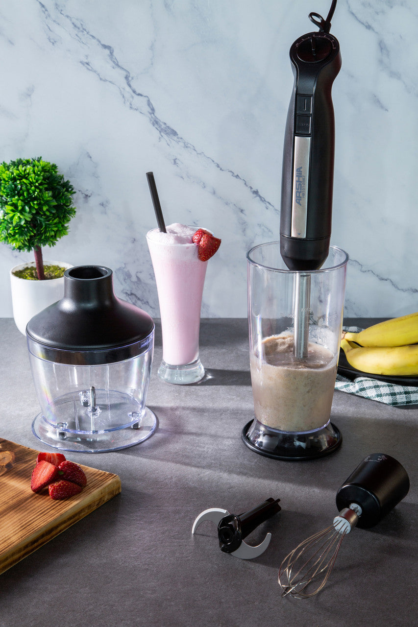 Arshia 3 in 1 Hand Blender Black
