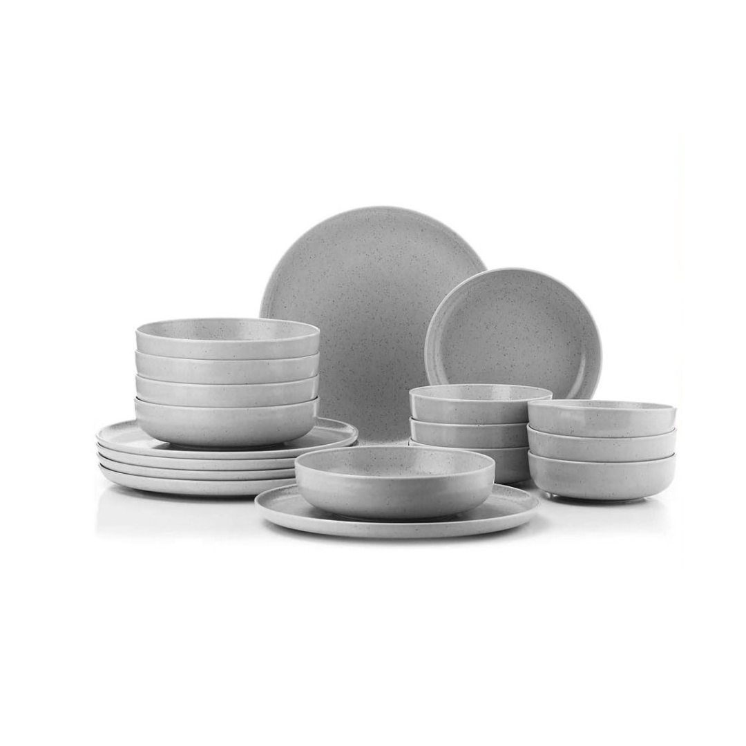 Kutahya Moderna 24-piece Grey Set