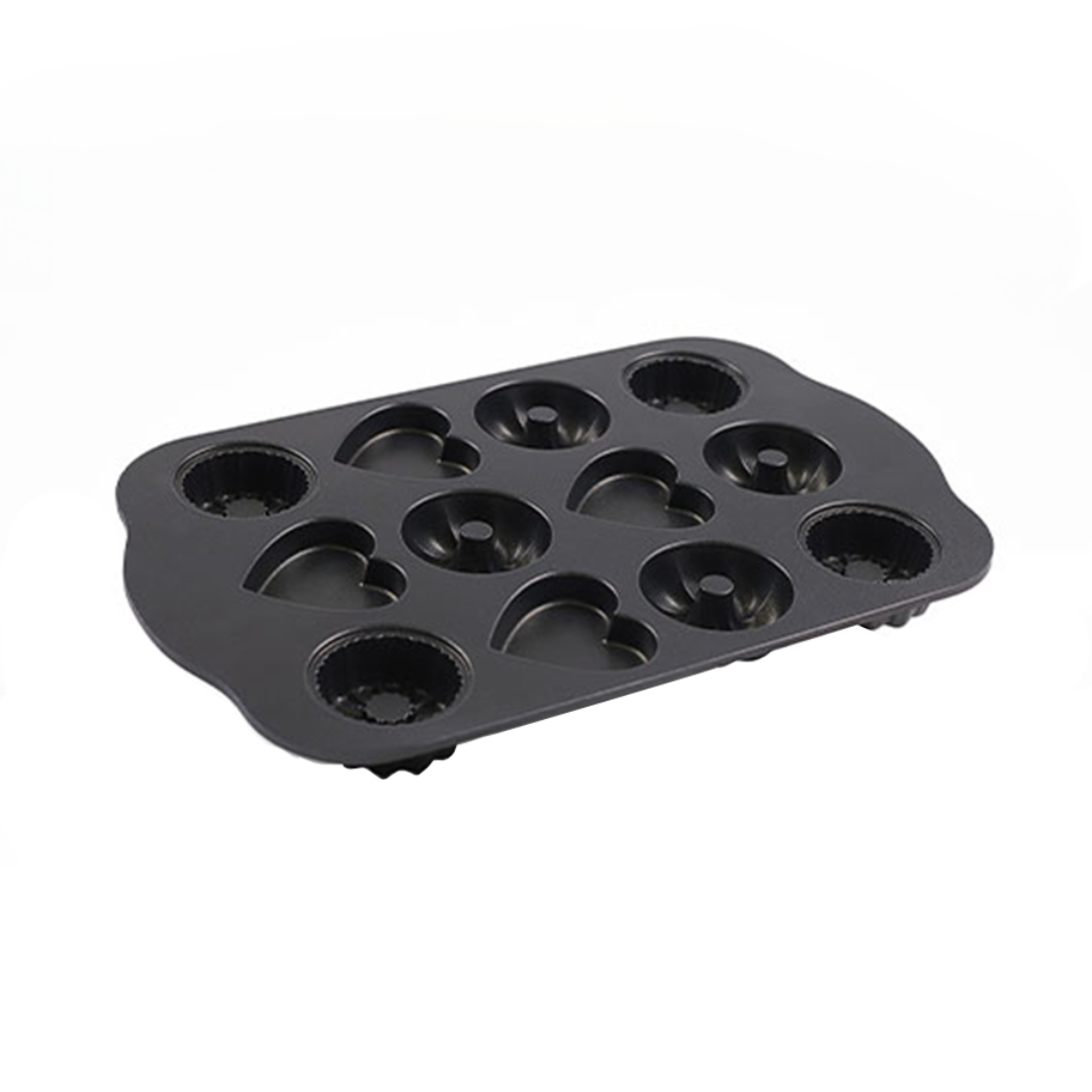 Pastry mold 12 places 30×18.5 cm Profile