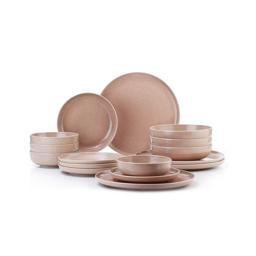 Kutahya Moderna 24-piece pink Set