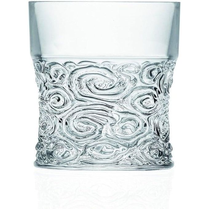 Sol Medium Glass Cup Set – 300ML (Set of 6)