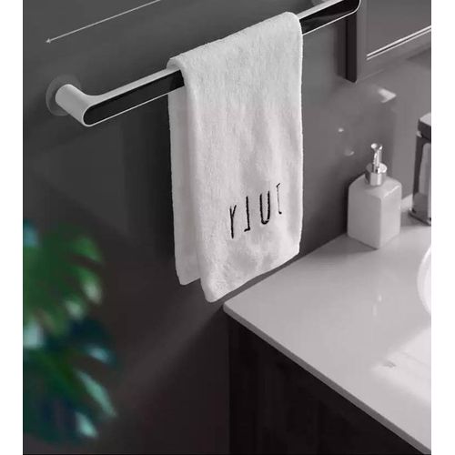 Wall Mounted Towel Holder Bathroom Organizer