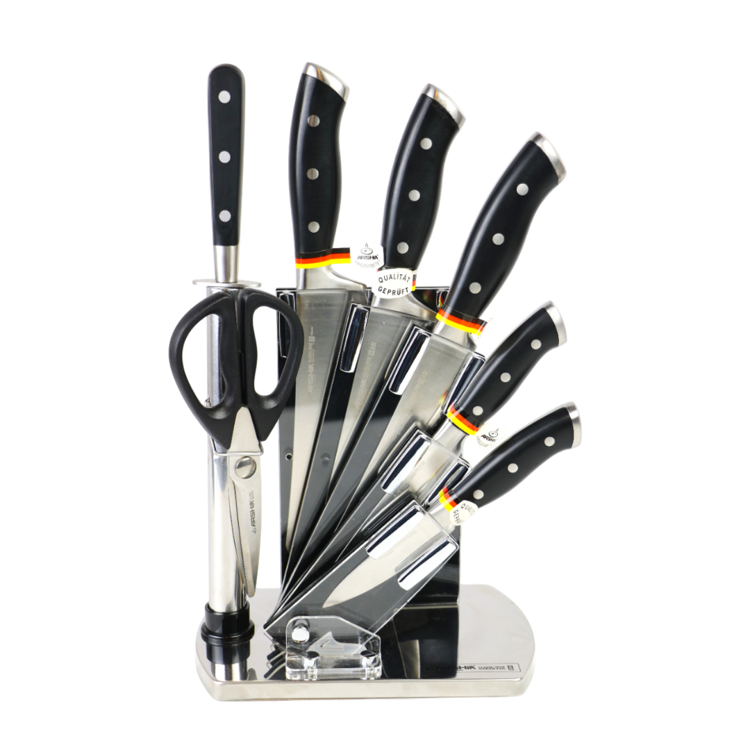 Arshia German Steel Knife Set 8pc