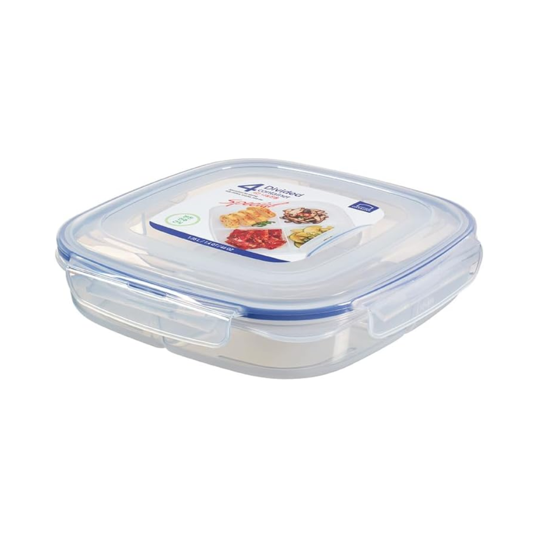 Lock & Lock 4 Divider Container 1.35L