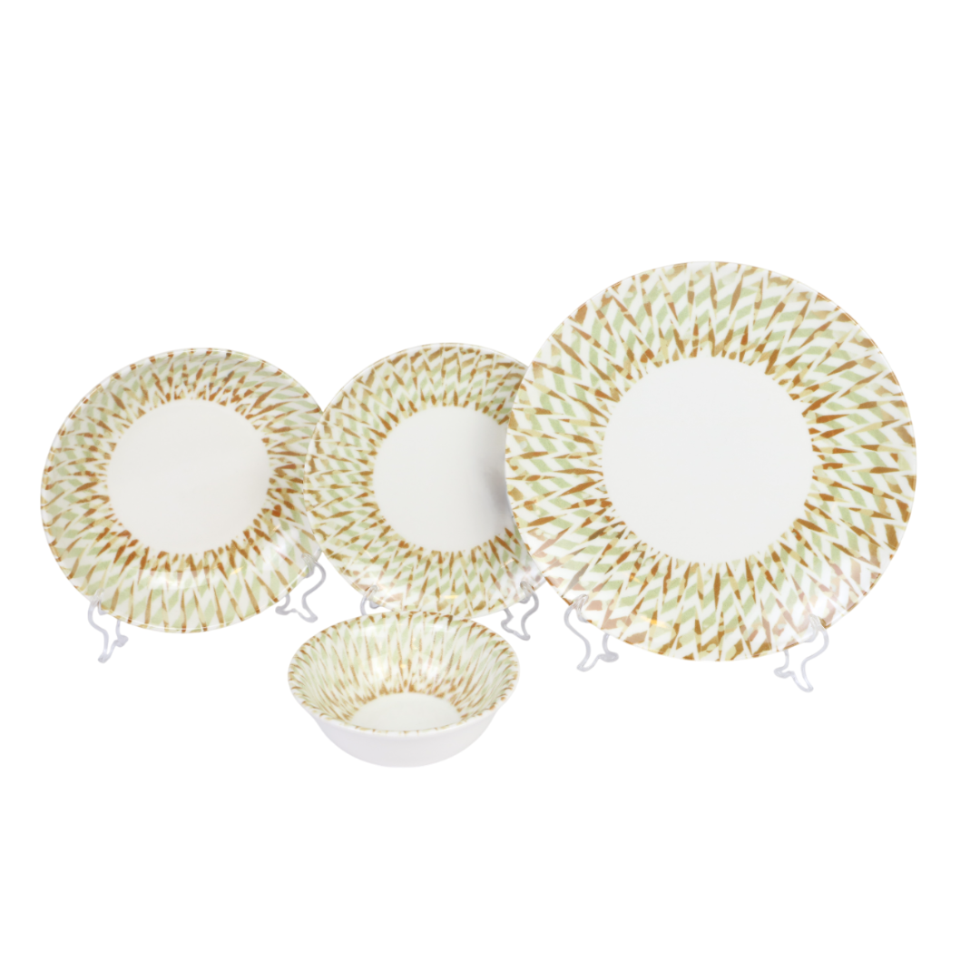 34-piece Turkish dinner set