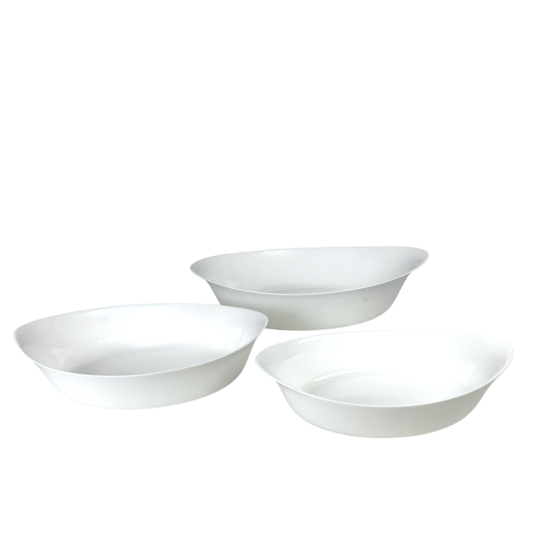 Luminarc Carine 3-piece oval oven dish set