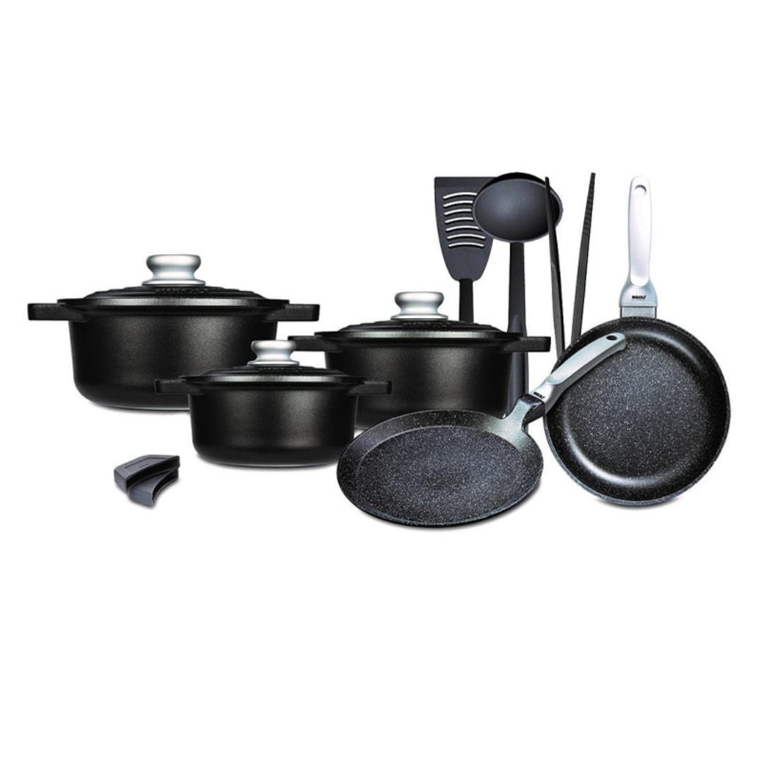 13 Piece Granito Hard Stone Set
