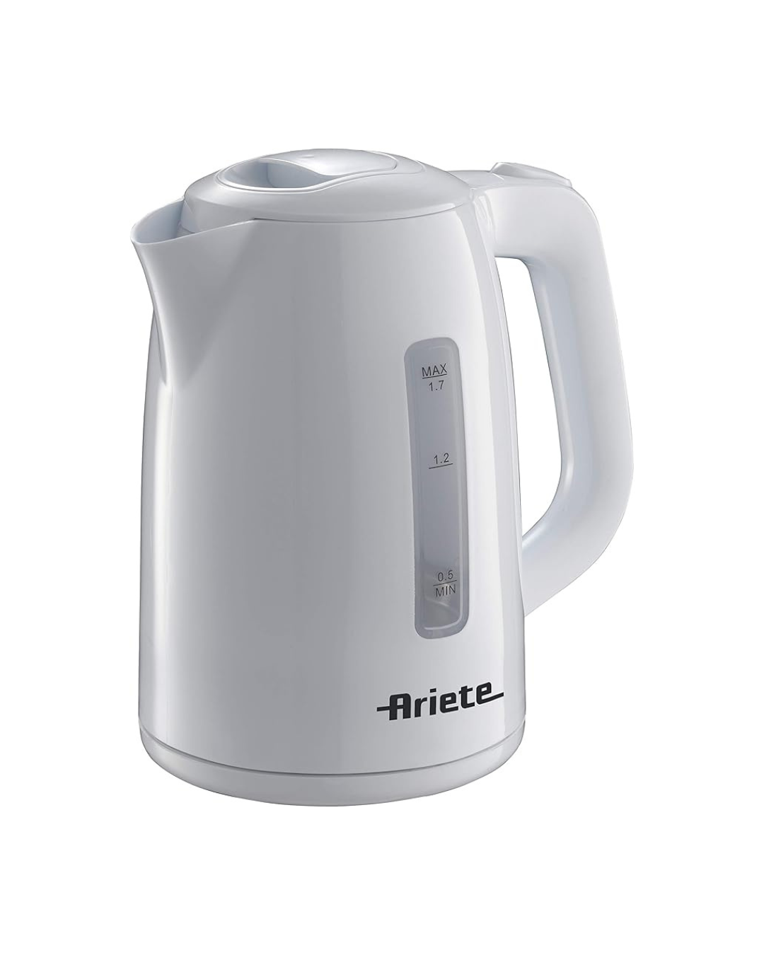 Ariete Electric Kettle, White Plastic, 1.7L