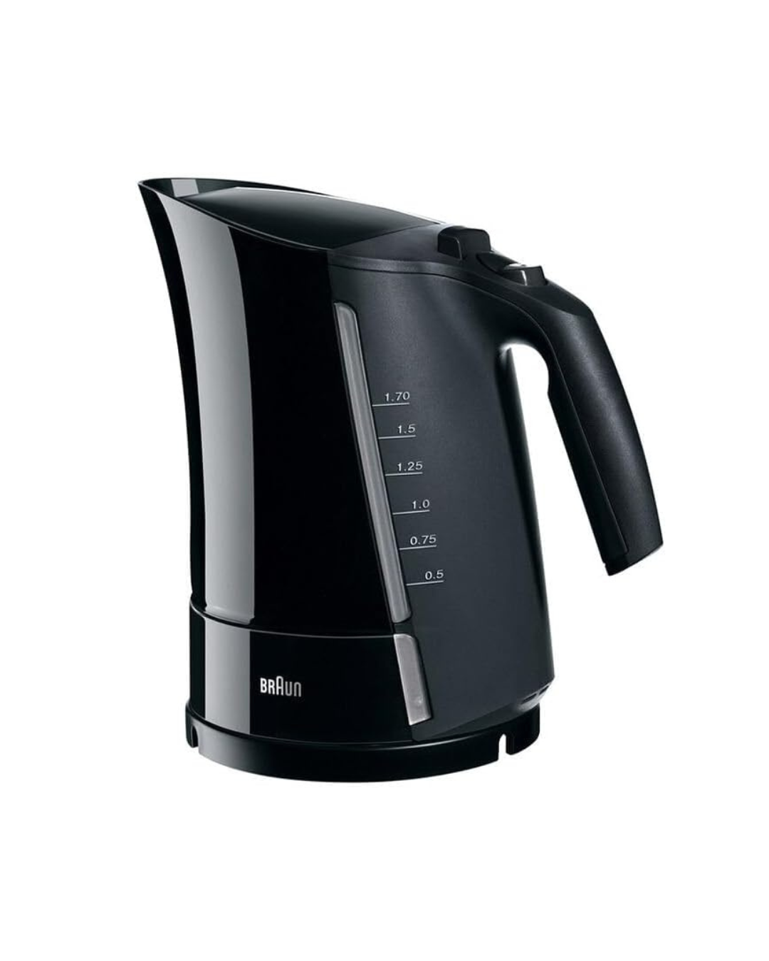 Braun MultiQuick 3 WK300 Electric Kettle, 1.6 L, 2200 W – Black