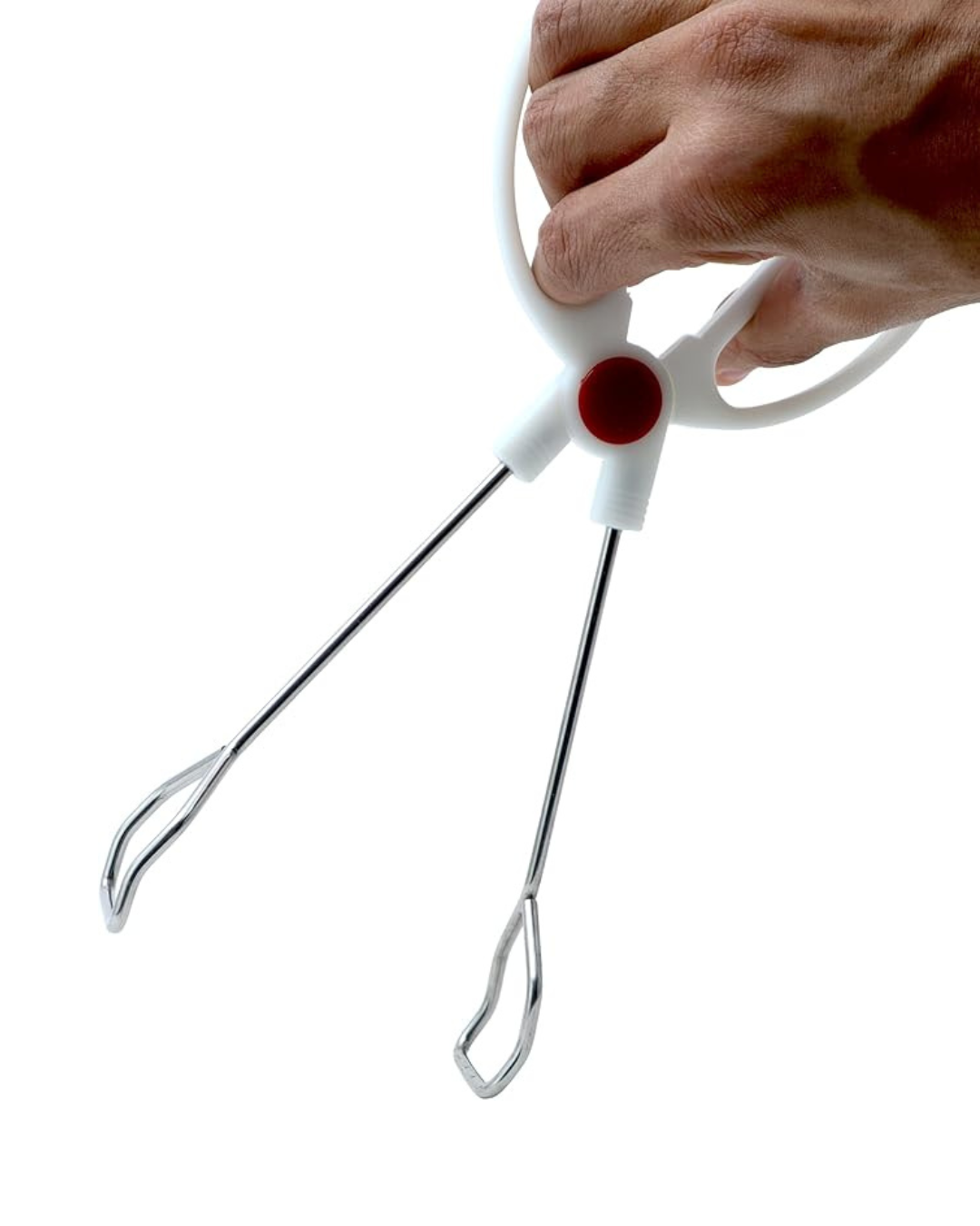 Stainless Steel Kitchen Tongs | Scissor Design | Heat-Resistant Cooking & BBQ Tongs