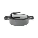 Covered stay-cool 2-handle sauté pan 28 cm