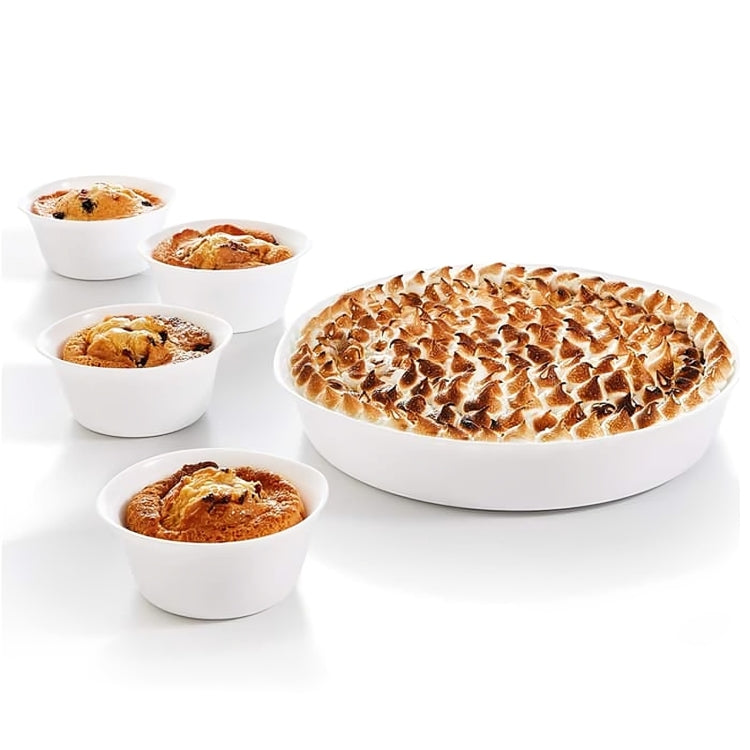 Luminarc Round Casserole Set – 5 Pieces