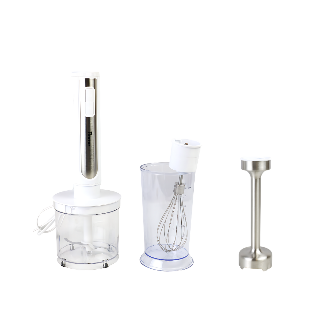 Home Hand Blender with Attachments, 700ml, 800 Watt, White - SA1388