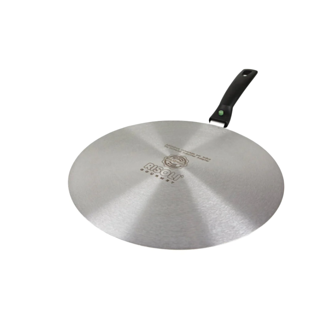Universal inductor disc with removable handle