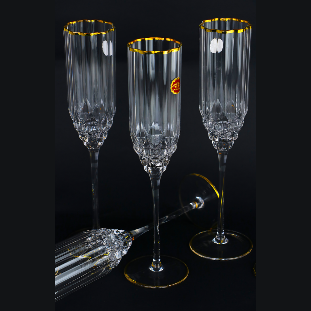 Crystal Moses Torch cup set