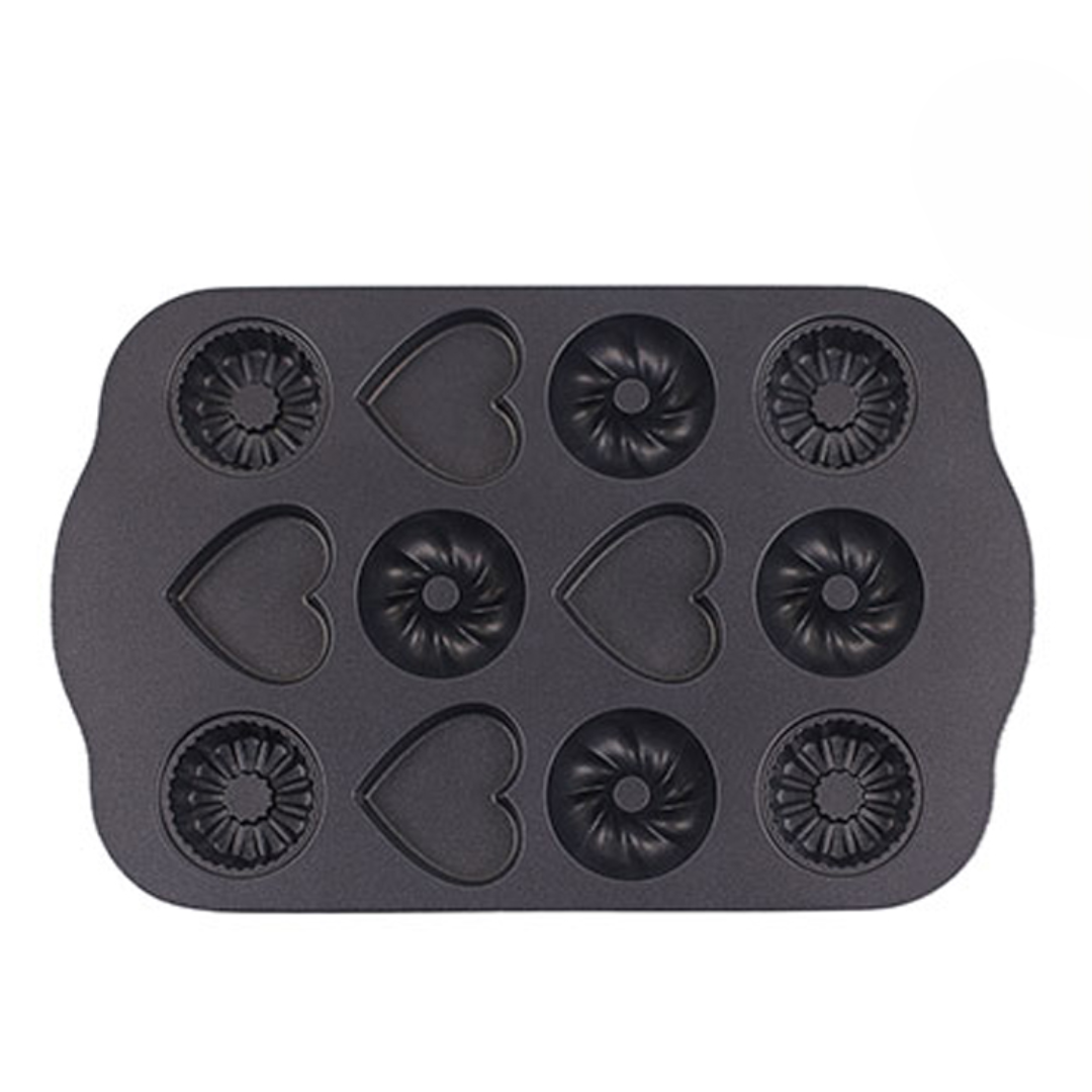 Pastry mold 12 places 30×18.5 cm Profile