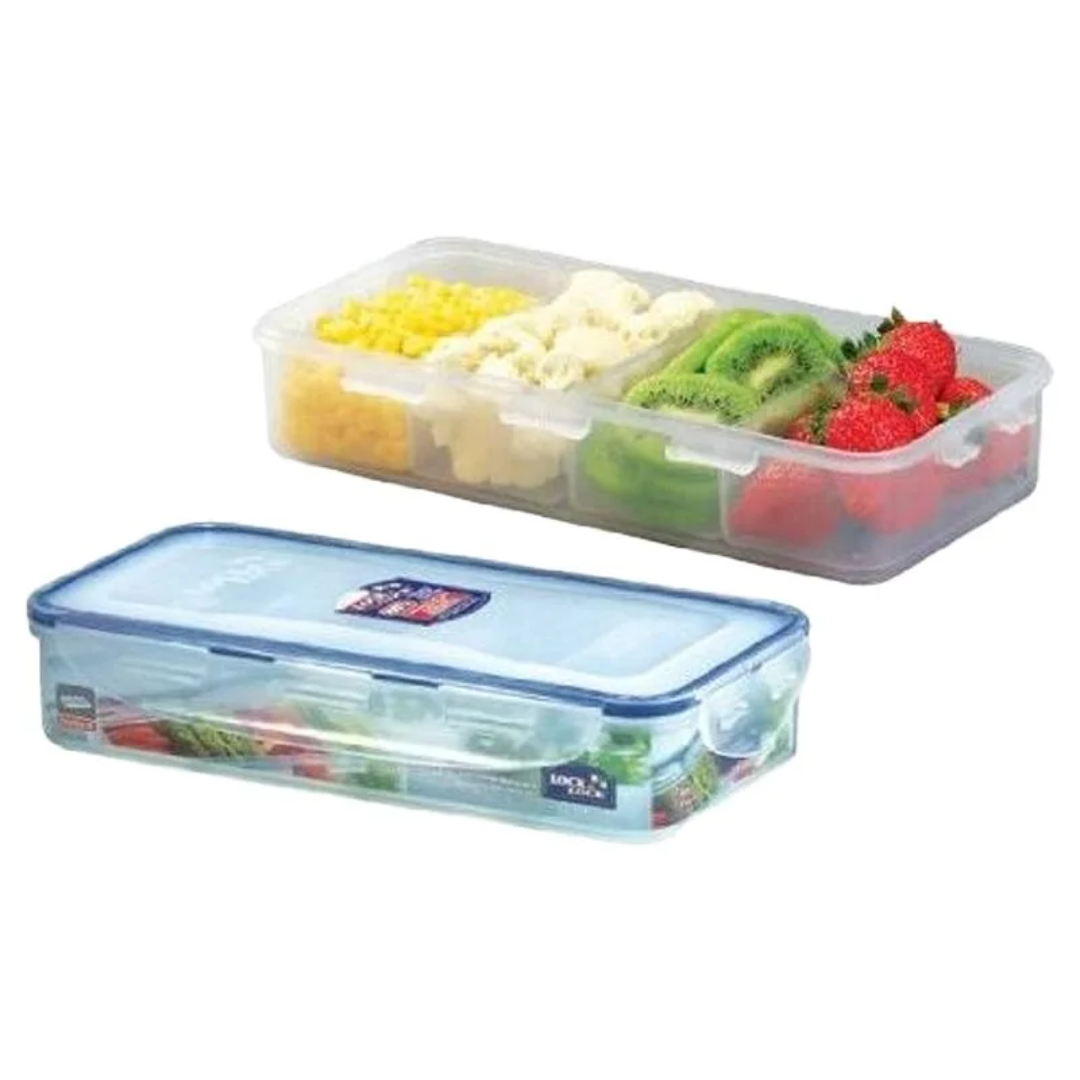 Lock & Lock Divided Plastic Container 1.6L