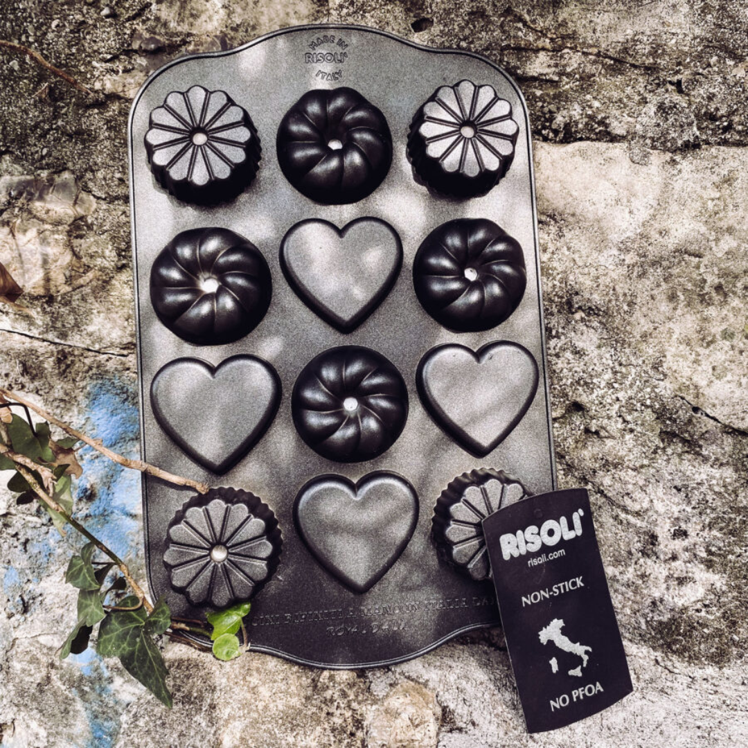 Pastry mold 12 places 30×18.5 cm Granito Hard Stone