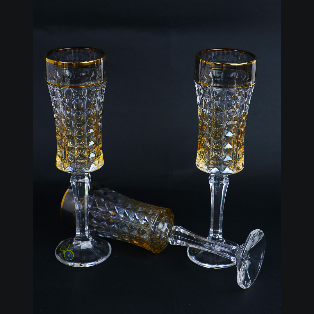 Diamond Flute cup set