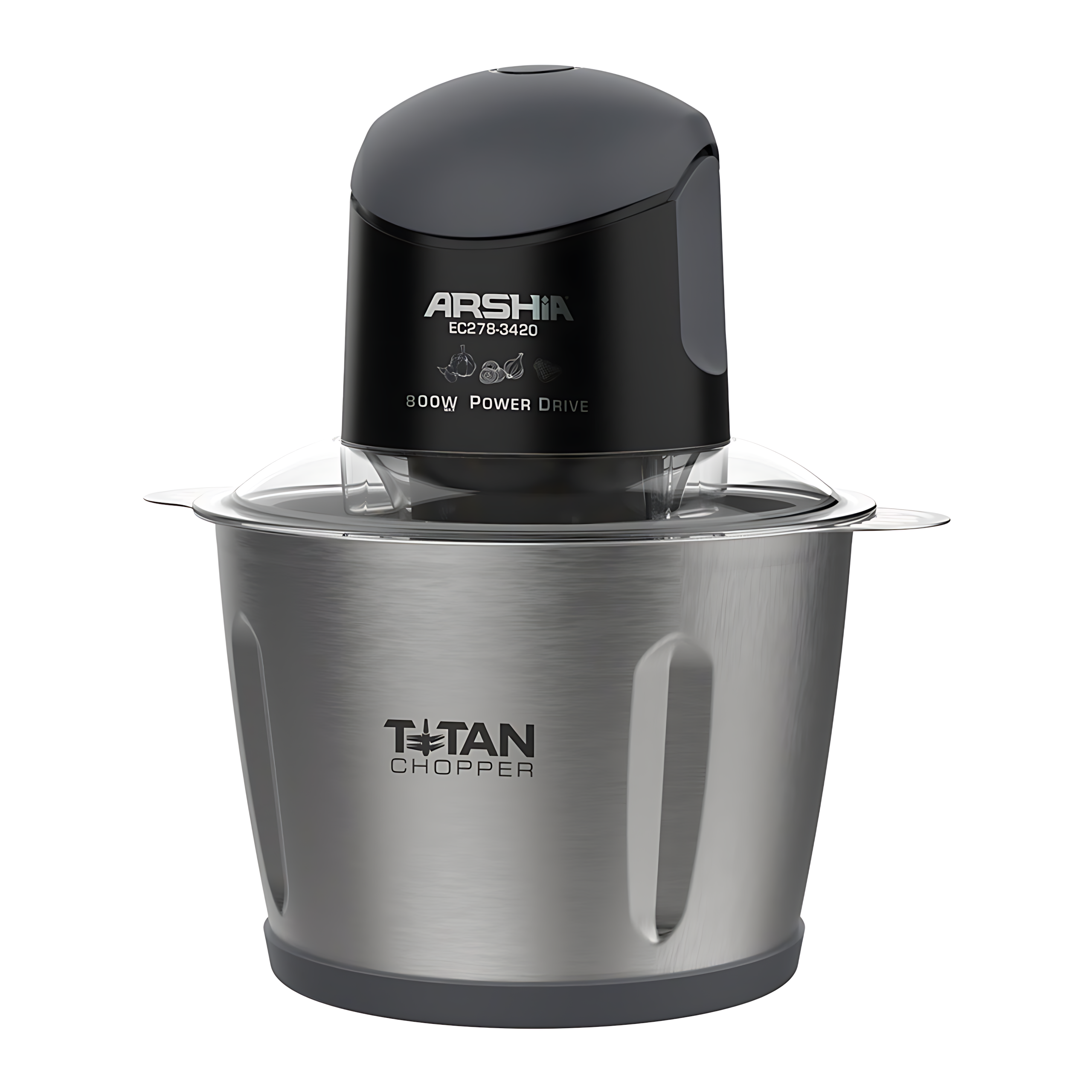 Arshia Electric Chopper 3L (Black)