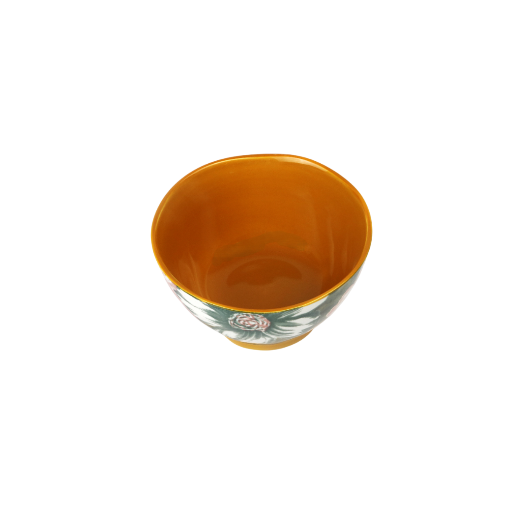 pink porcelain bowl