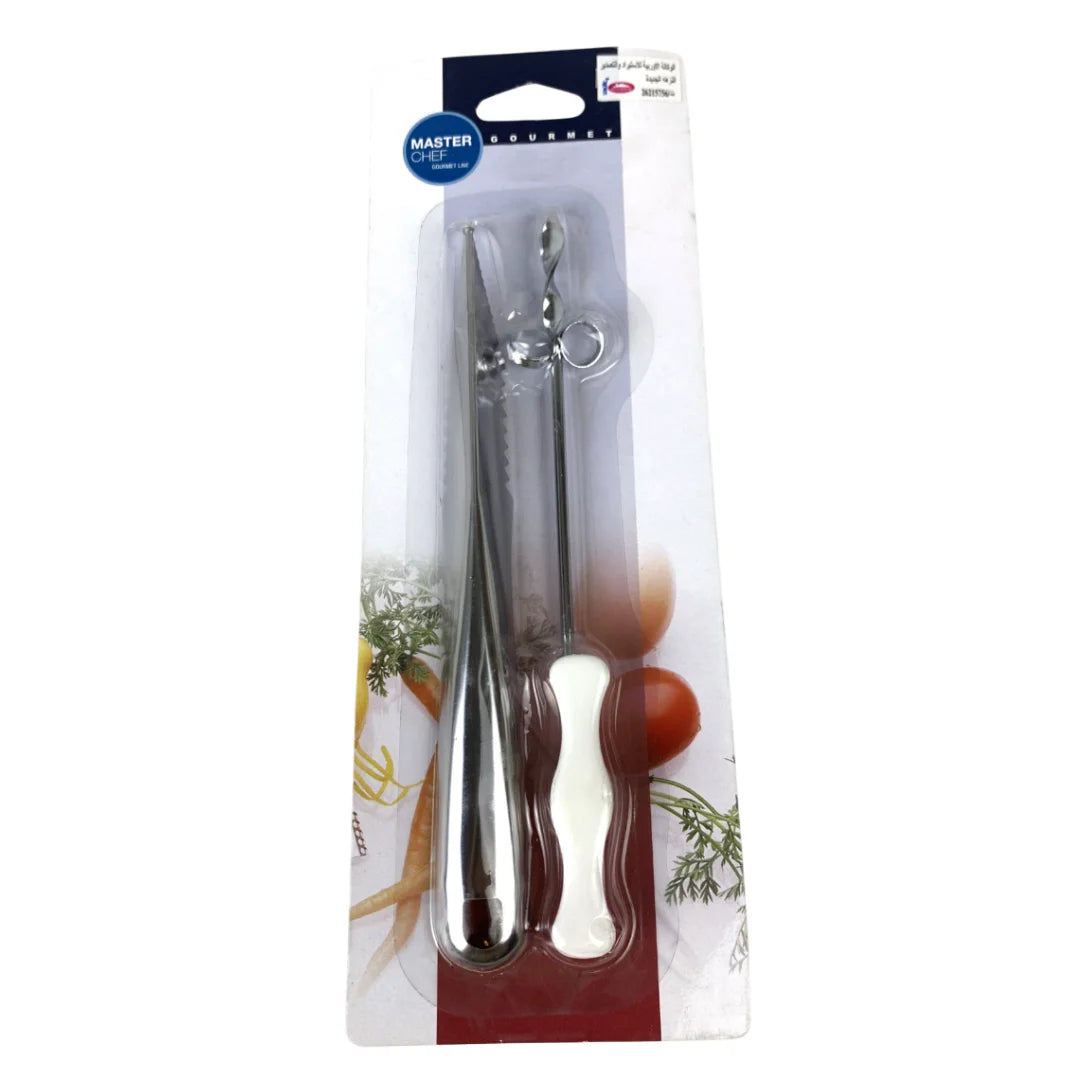 Stainless Steel Corer and Knife Set