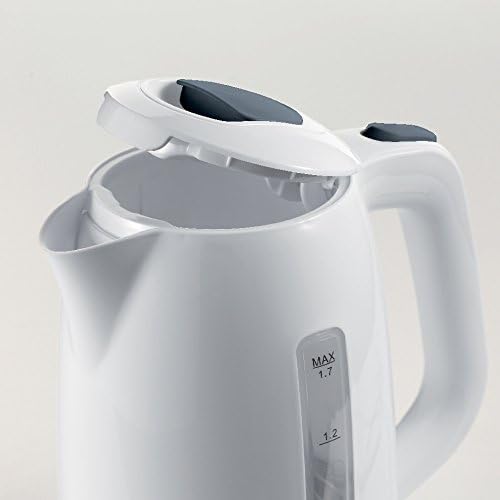 Ariete Electric Kettle, White Plastic, 1.7L